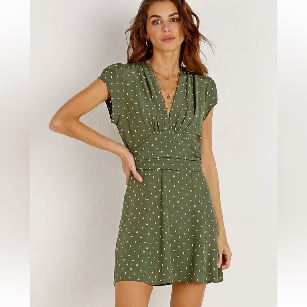 Auguste The Label Polly Goldie Mini Dress